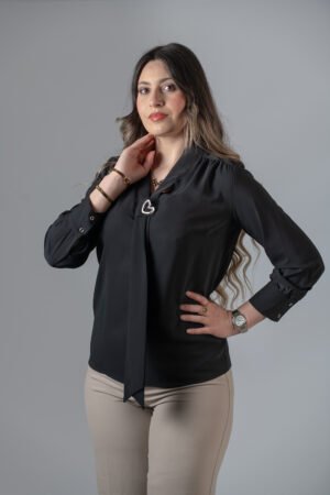 Chemise Nœud Noir