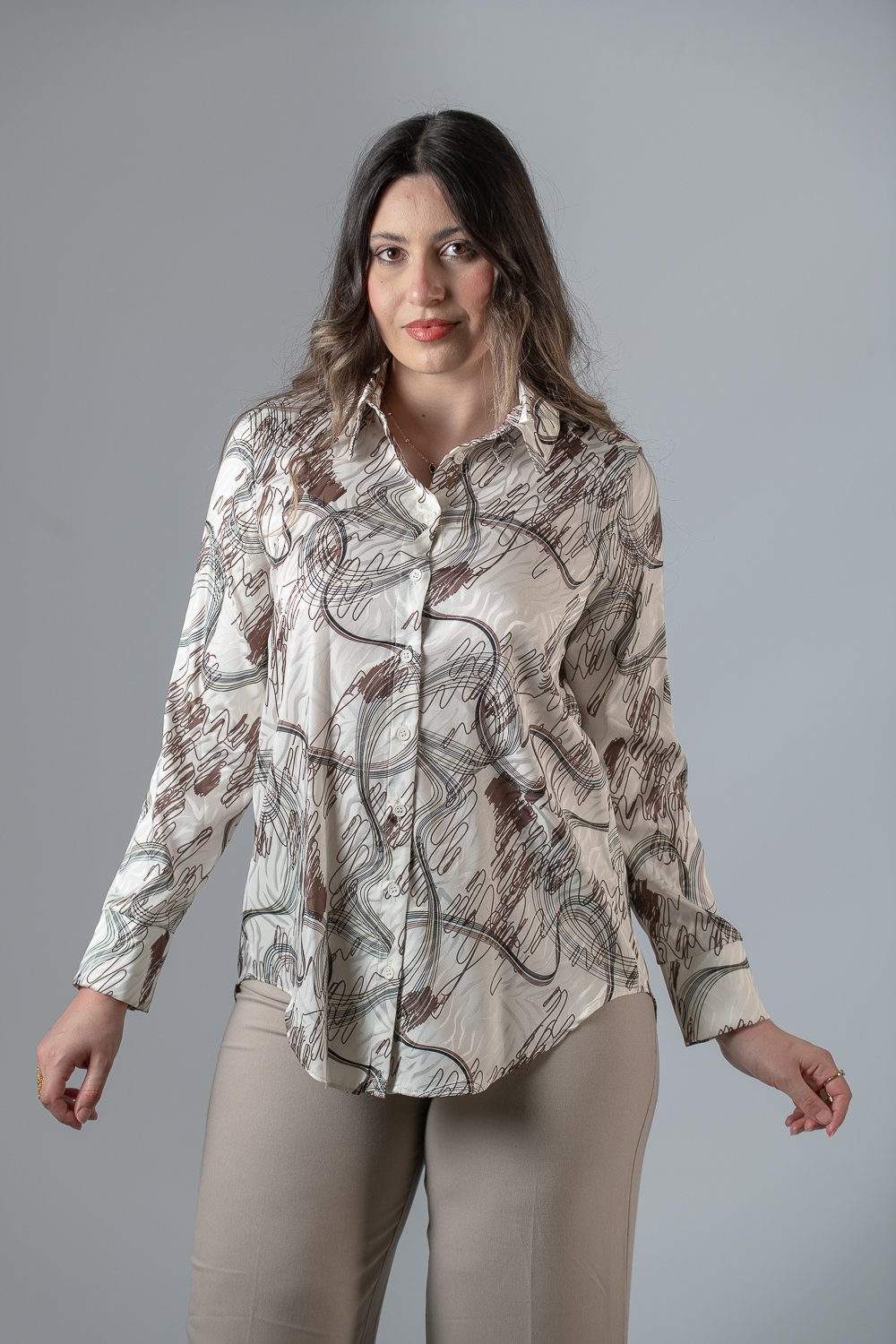 Chemise Imprimé Tourbillon